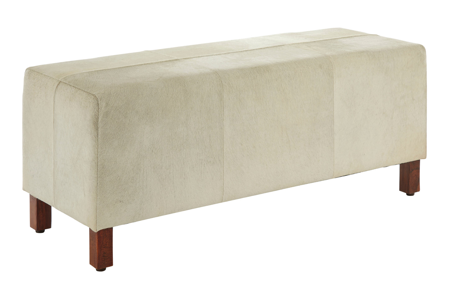 Kensington Cowhide Bench