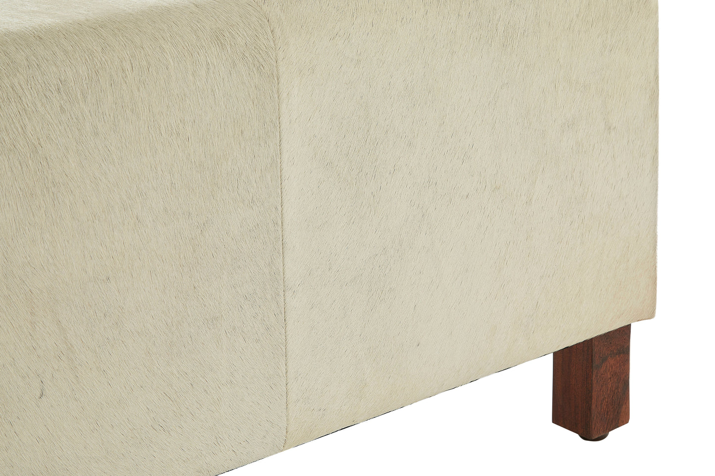 Kensington Cowhide Bench