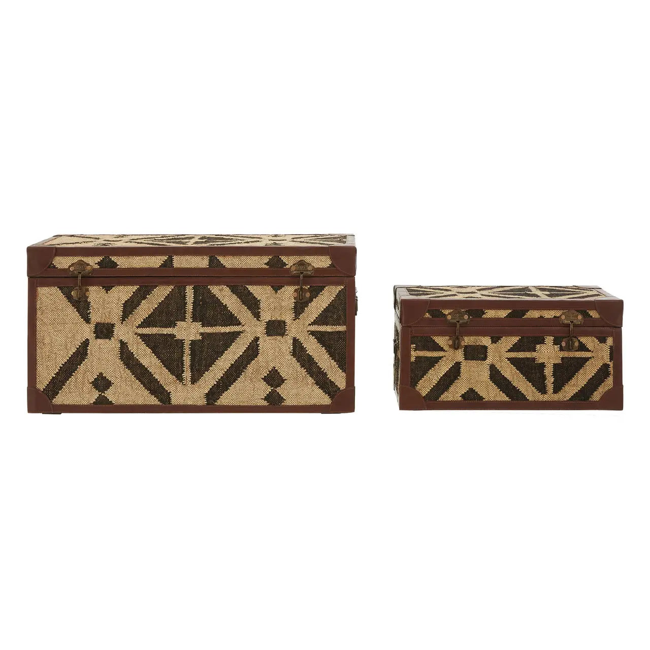 Aztec Storage Trunks - Set of 2
