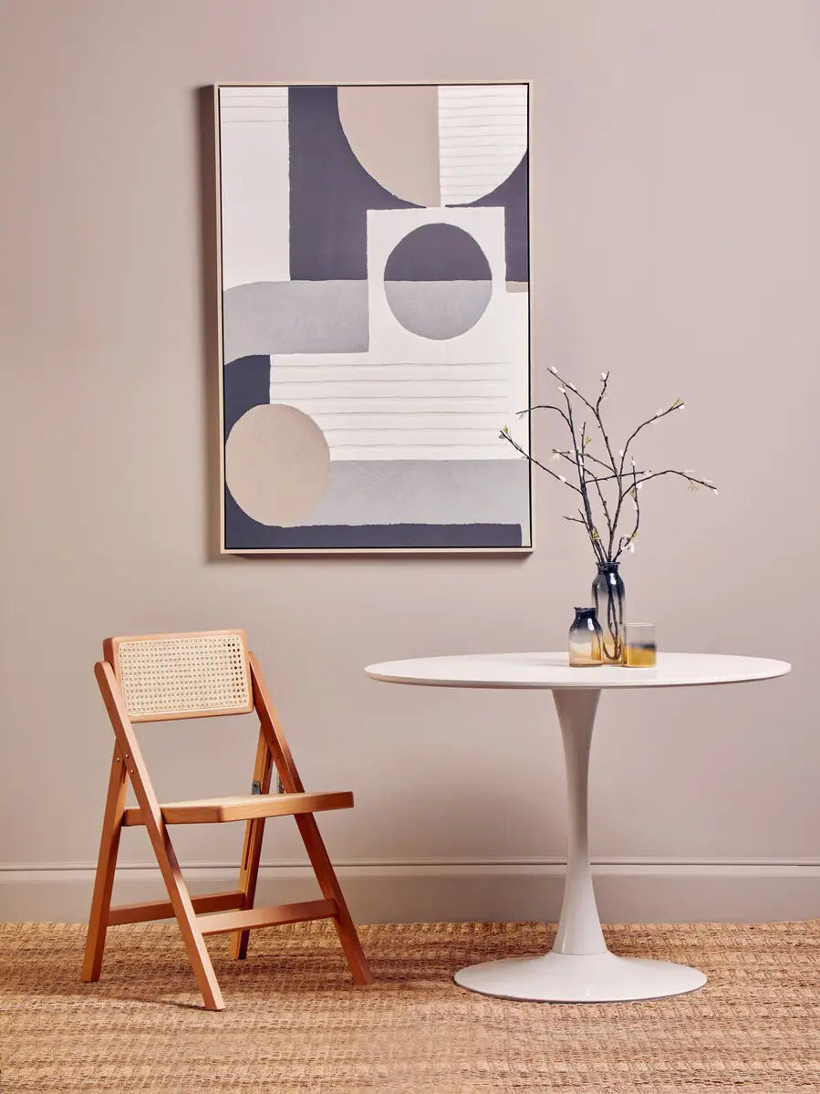 Laila Small White Dining Table