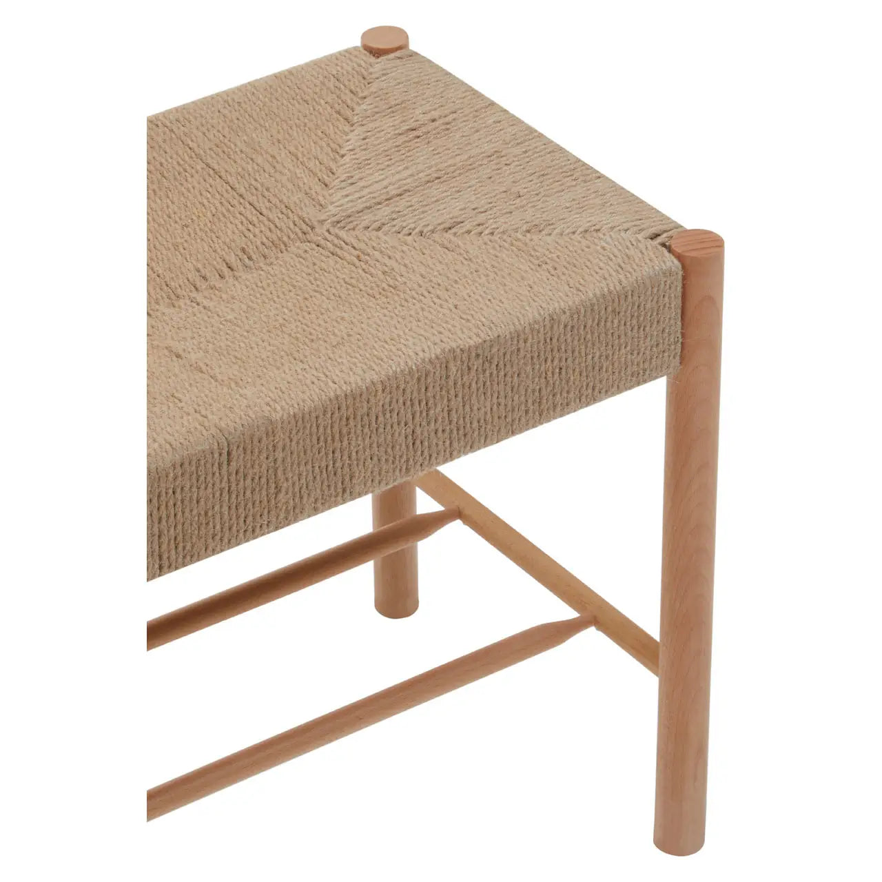 Bandar Natural Rope and Beechwood Bench
