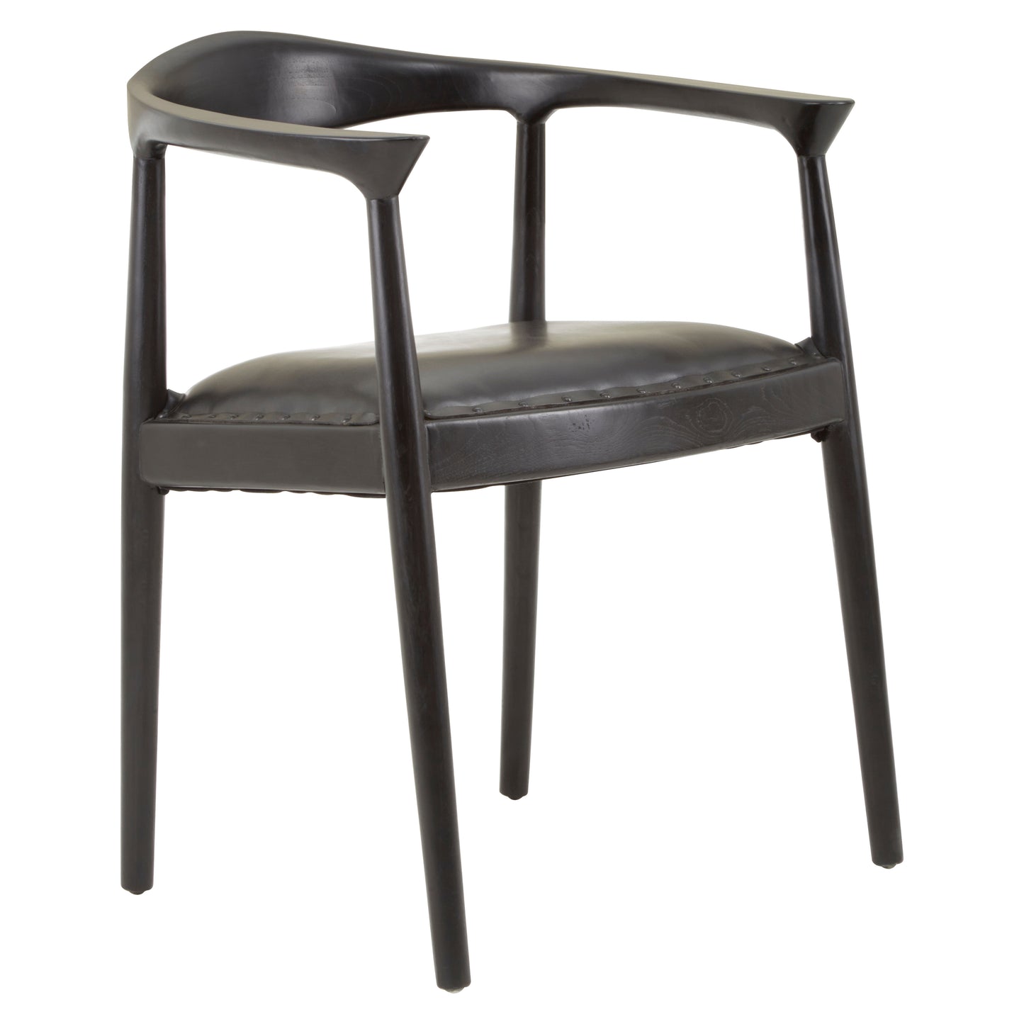Caol in Black Chair