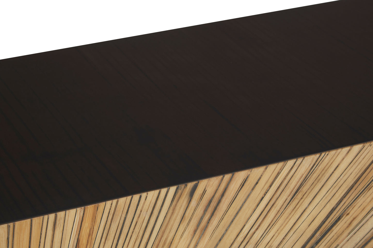 Ebony Bamboo Console Table