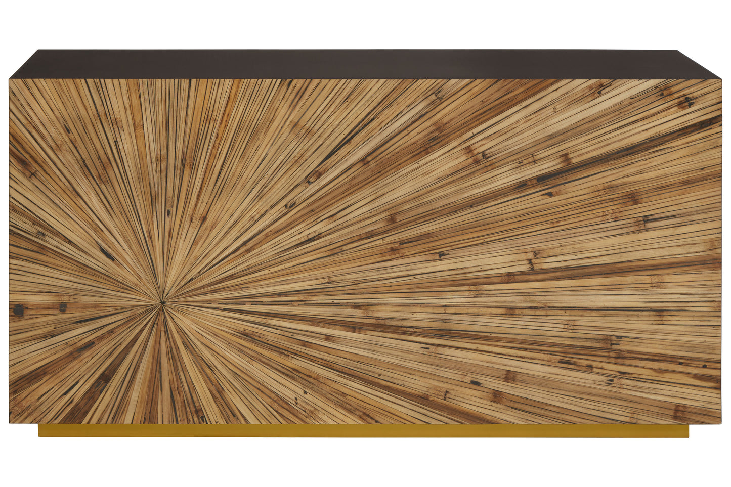 Ebony Bamboo Console Table