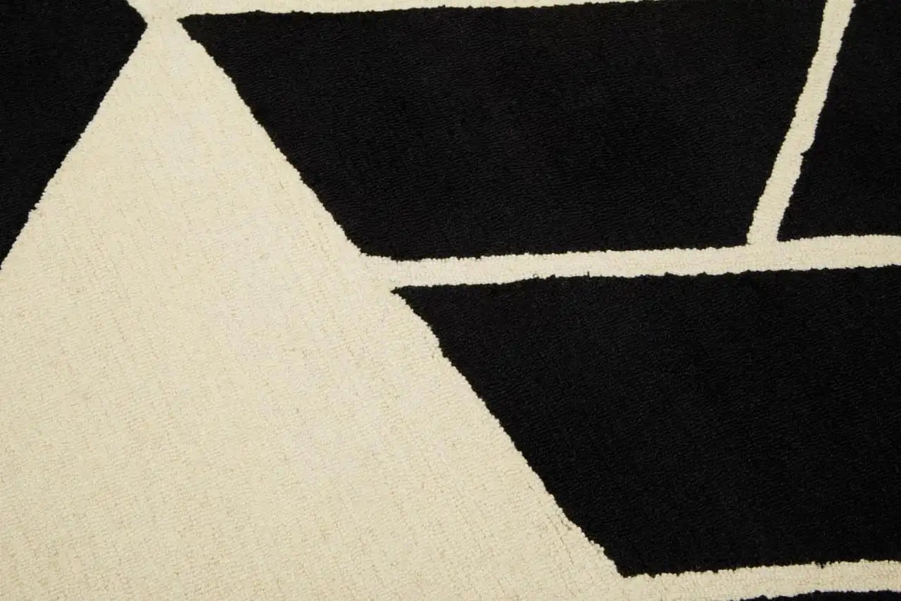 Bosie Milana Large Black and White Rug