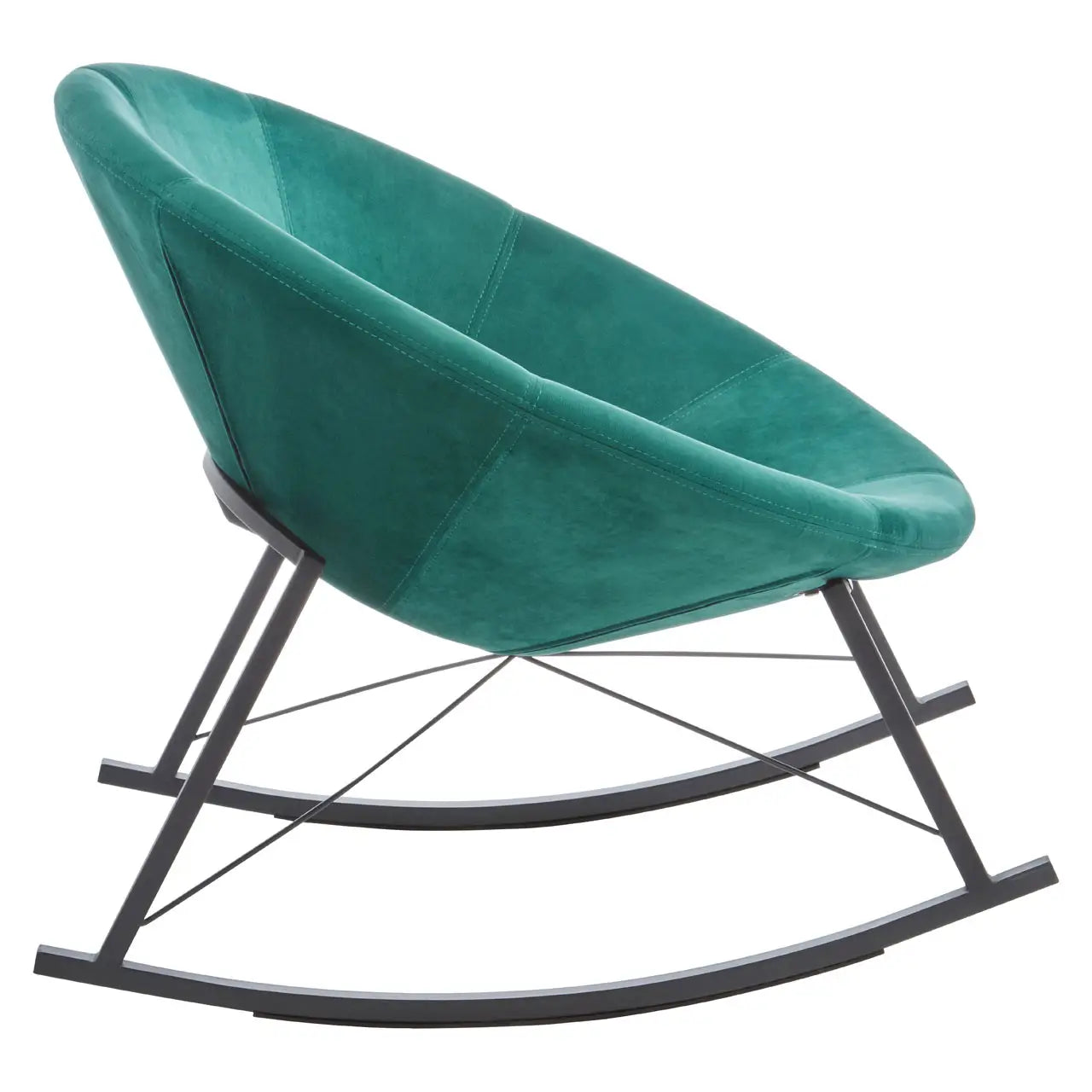 Arto Green Conic Rocking Chair