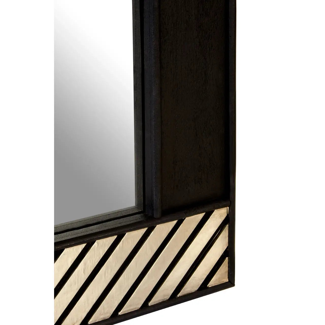 Boho Black Wall Mirror