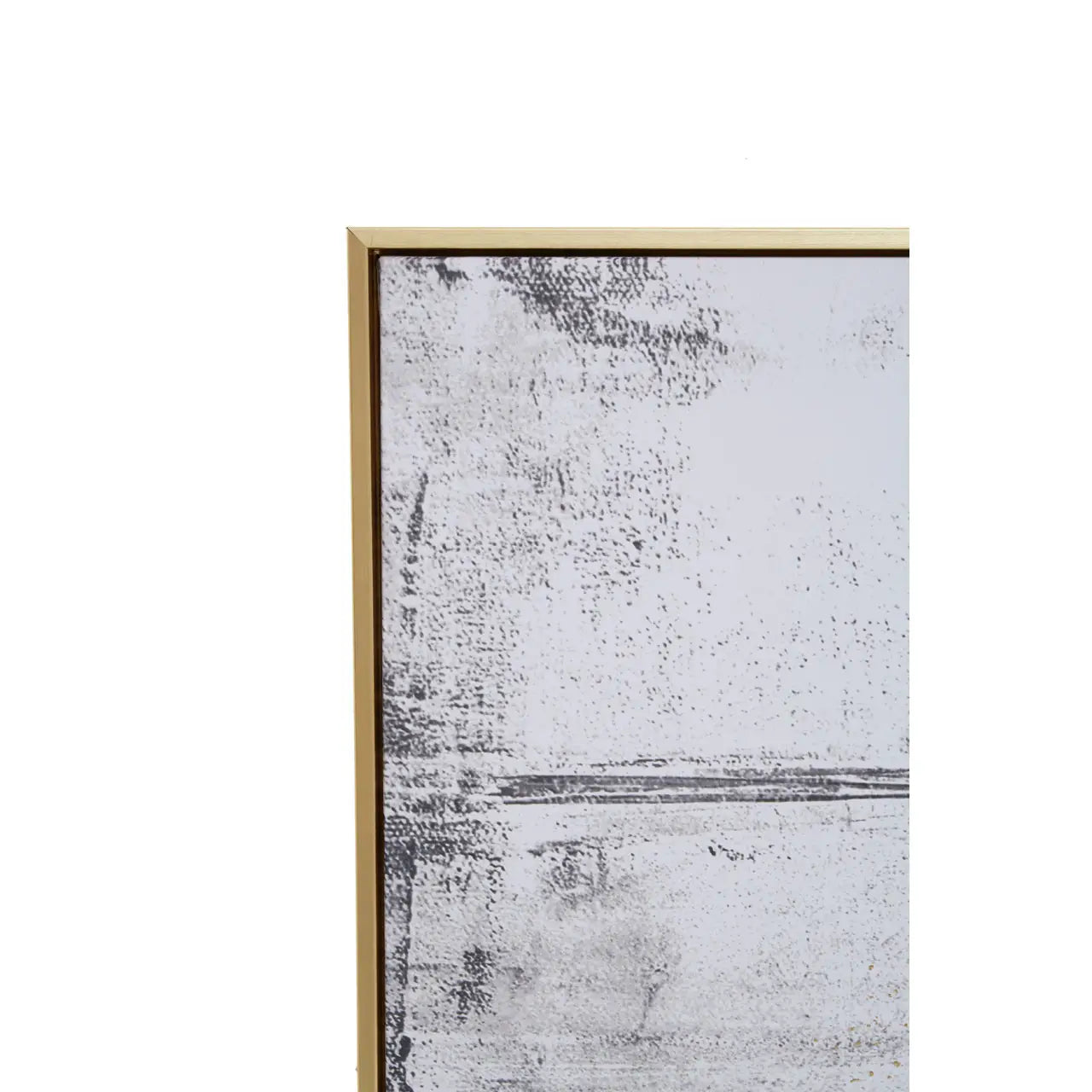 Astratto Grey and Gold Foil Wall Art