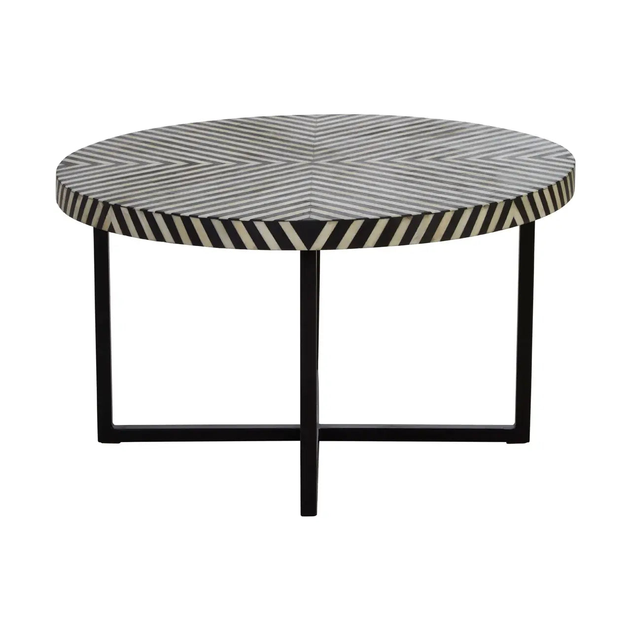 Boho Cross Base Coffee Table