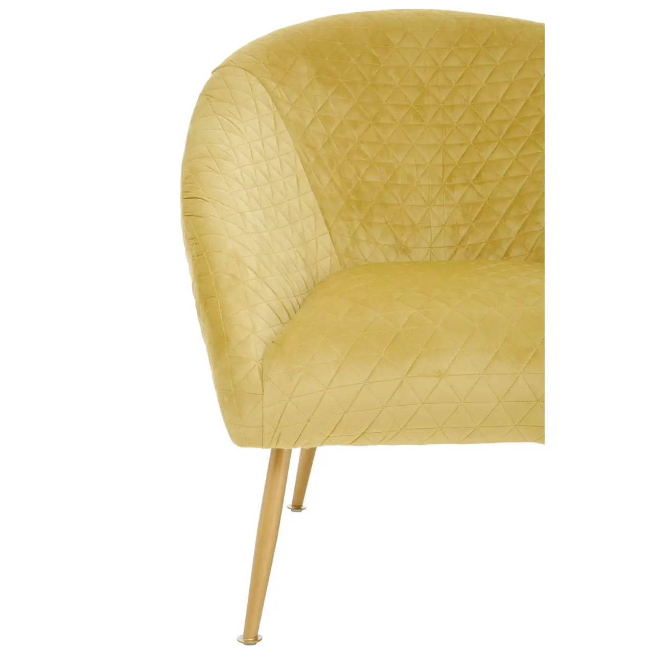 Tania Gold Velvet Occasional Chair