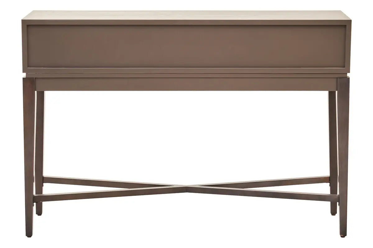 Dimaro Two Drawer Antique Grey Console Table