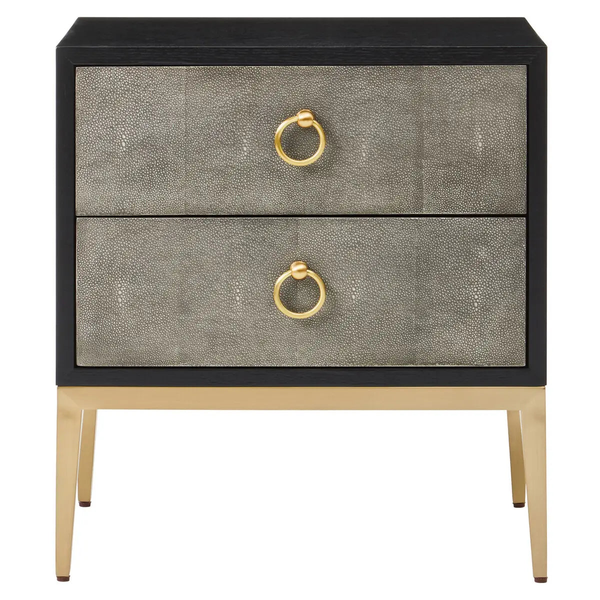 De Ruta Two Drawer Side Table
