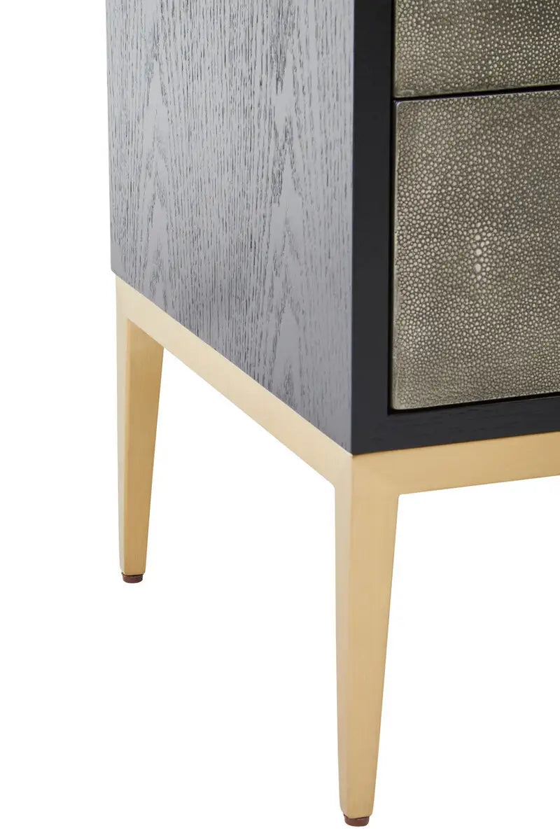 De Ruta Two Drawer Side Table