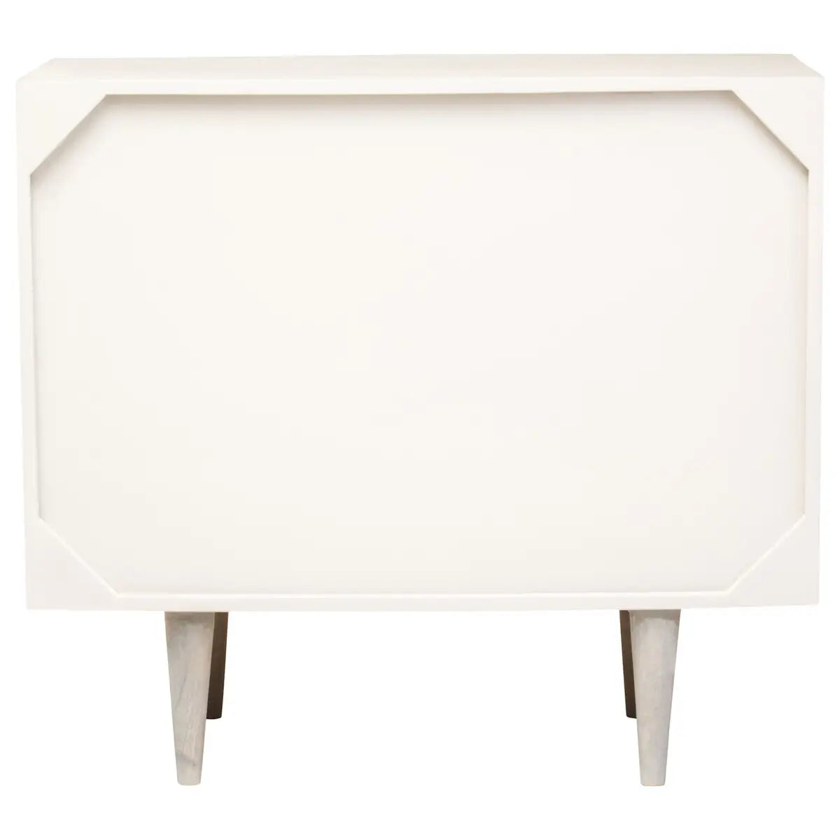 Satna Two Door Greywash Carved Mango Wood Sideboard