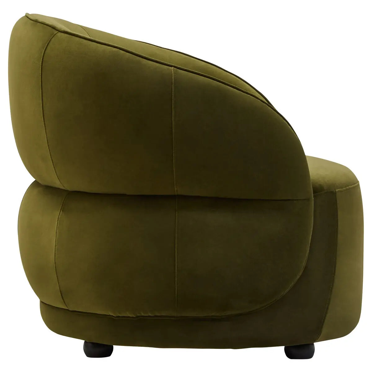Darla Forest Green Velvet Chair