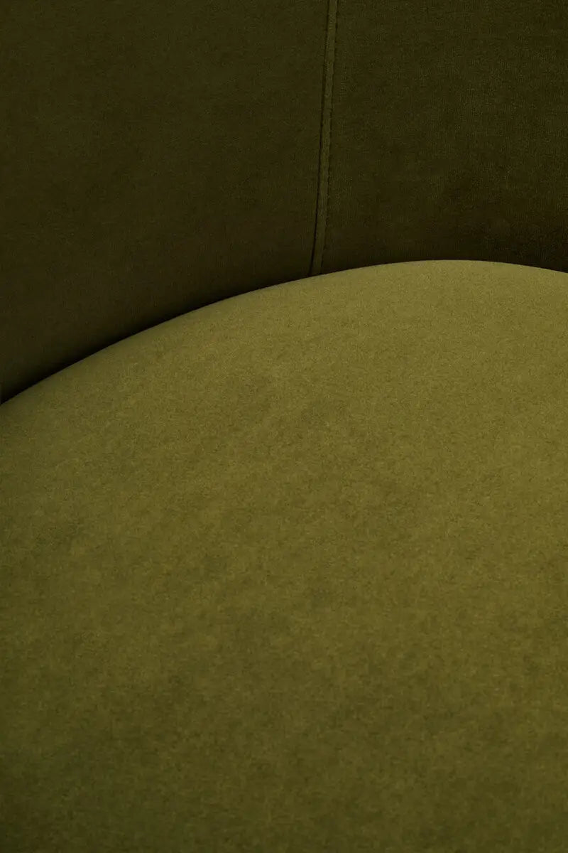 Darla Forest Green Velvet Chair