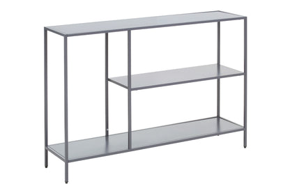 Straight to Grey Console Table