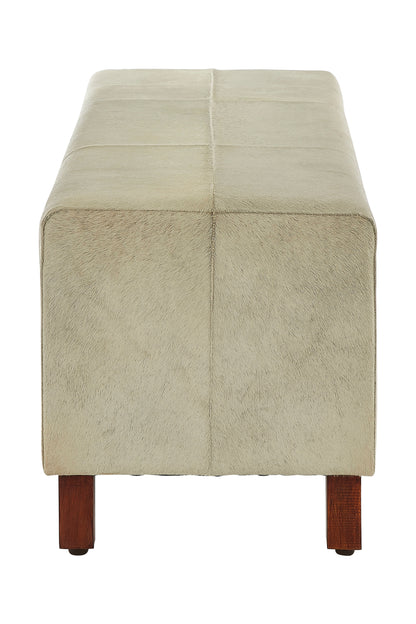 Kensington Cowhide Bench