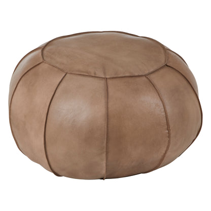 Pouffe Buffalo Grey Leather