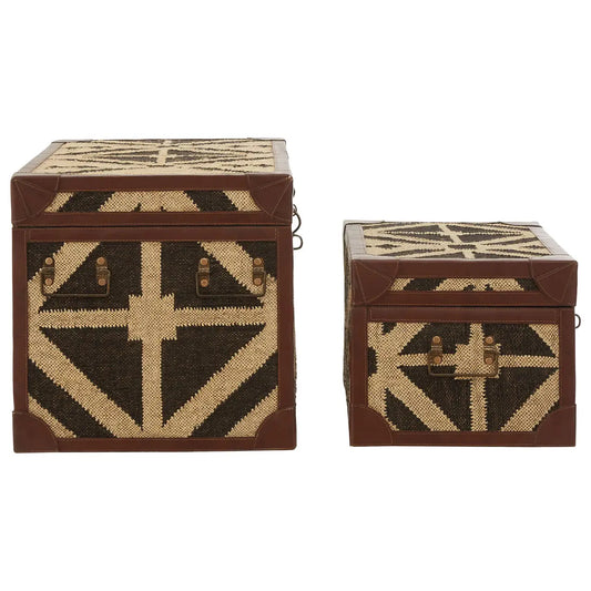 Aztec Storage Trunks - Set of 2