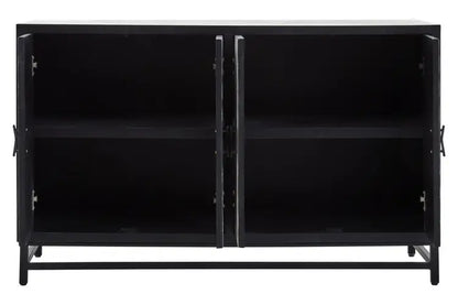 Lombok Four Door internal shelf storage Sideboard