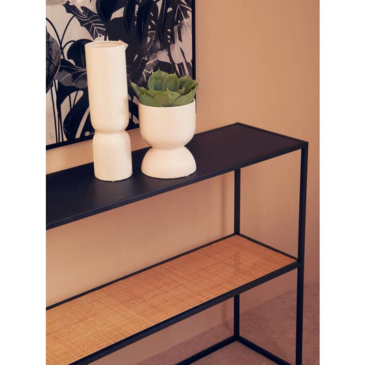 Rattan Console Table