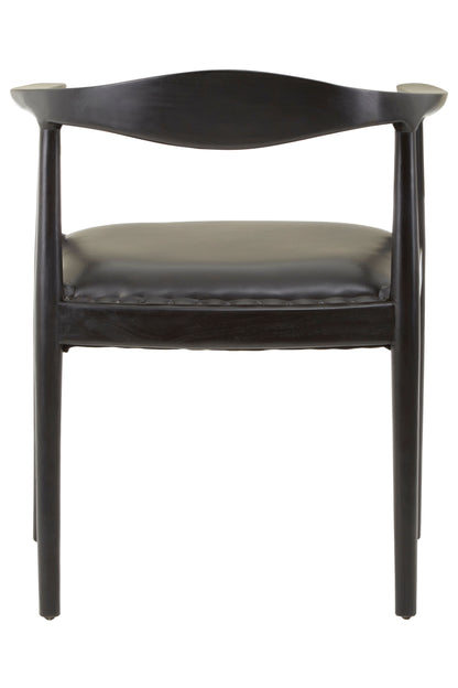 Caol in Black Chair