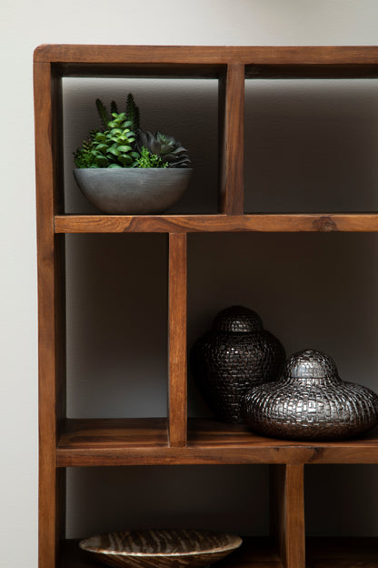 Line of Surati Shelving Unit
