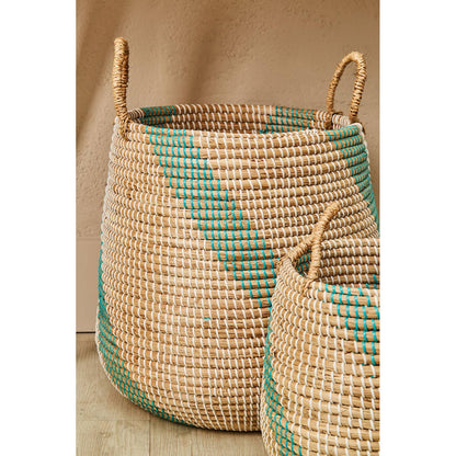Bora Set of 2 Seagrass Storage Baskets