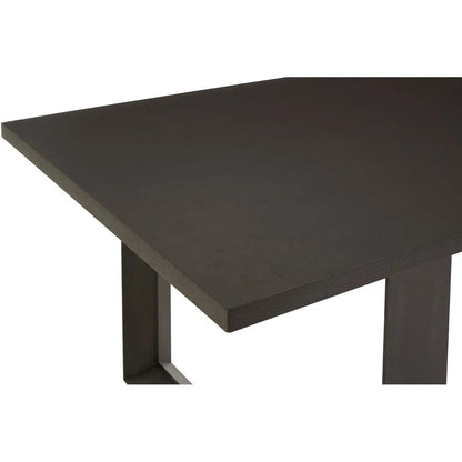 Diamond Dining Table with Oak Veneer Top