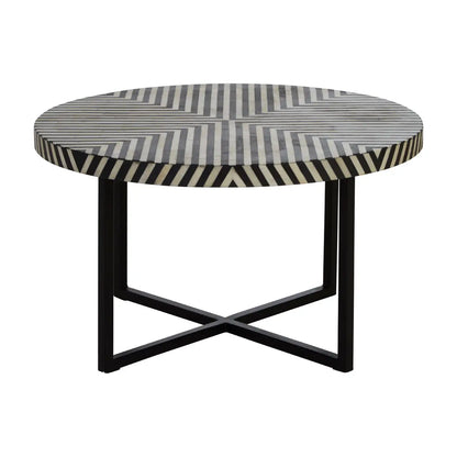 Boho Cross Base Coffee Table