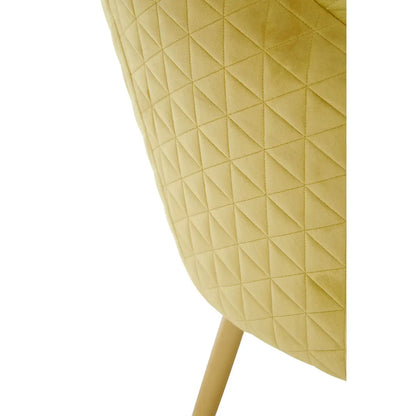 Tania Gold Velvet Occasional Chair