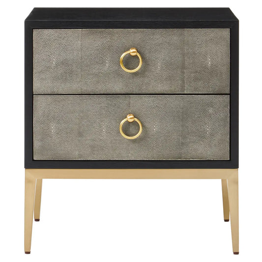 De Ruta Two Drawer Side Table