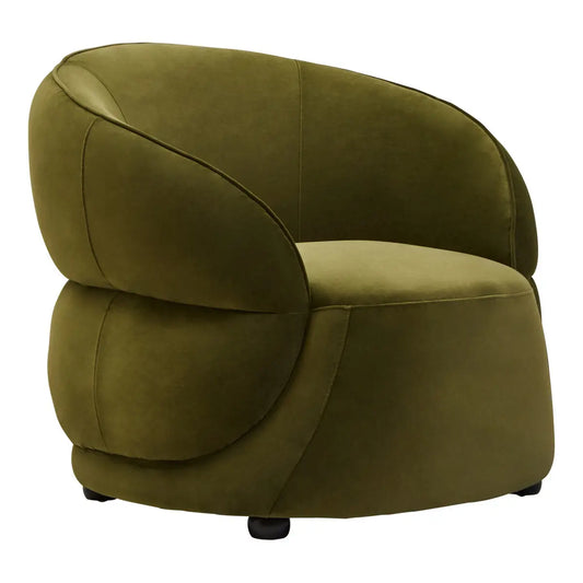 Darla Forest Green Velvet Chair